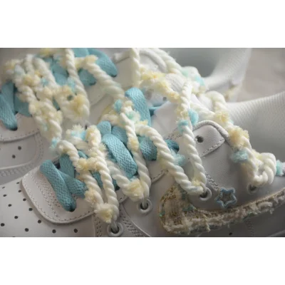 Nike Air Force 1 Low "White/Blue" фото № 8