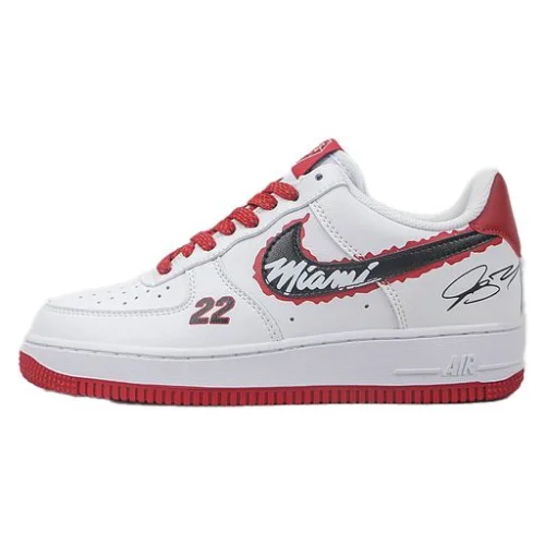 Nike Air Force 1 07 Low "University Red/White/Black"