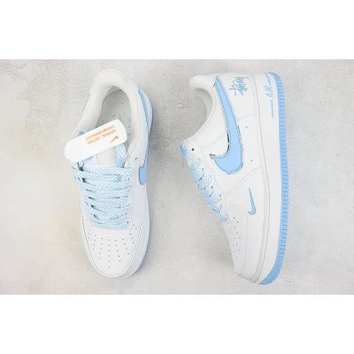 Stussy x Nike Air Force 1 Low "Sky Light Blue" фото № 7 Stussy x Nike Air Force 1 Low "Sky Light Blue" фото № 7