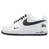 Stussy x Nike Air Force 1 Low "White/Black Swoosh"
