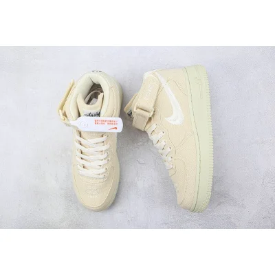 Stussy x Nike Air Force 1 Mid "Fossil" фото № 6 Stussy x Nike Air Force 1 Mid "Fossil" фото № 6
