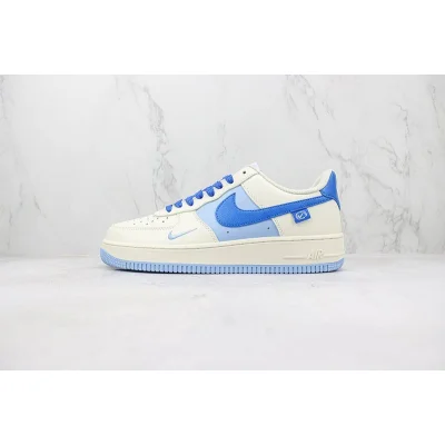 Nike Air Force 1 Low "Medium Blue/Off White" фото № 2 Nike Air Force 1 Low "Medium Blue/Off White" фото № 2