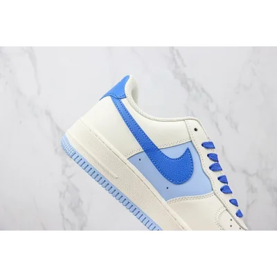 Nike Air Force 1 Low "Medium Blue/Off White" фото № 3 Nike Air Force 1 Low "Medium Blue/Off White" фото № 3