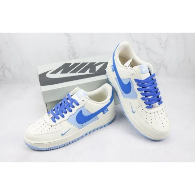 Nike Air Force 1 Low "Medium Blue/Off White" фото № 7 Nike Air Force 1 Low "Medium Blue/Off White" фото № 7