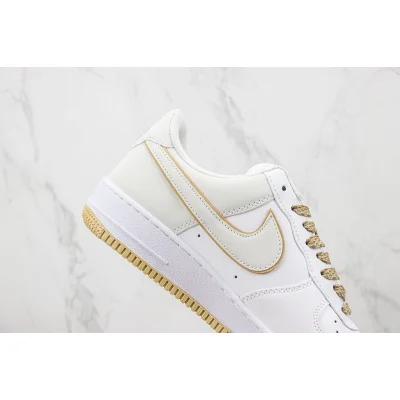 Nike Air Force 1 Low "Cream/Gold" фото № 3