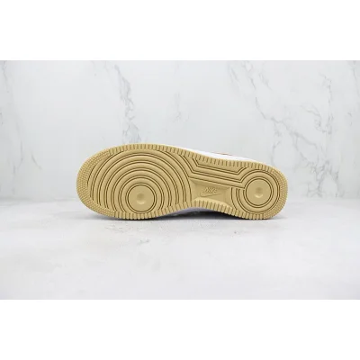 Nike Air Force 1 Low "Cream/Gold" фото № 8