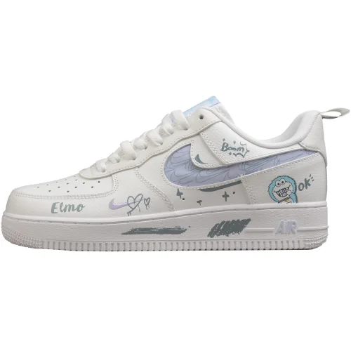 Nike Air Force 1 "Street White/Purple"