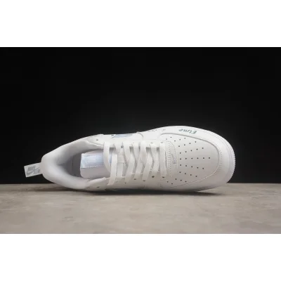 Nike Air Force 1 "Street White/Purple" фото № 3