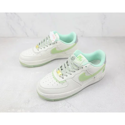 Nike Air Force 1 07 Low "Mojito Green/Grey/White" фото № 5