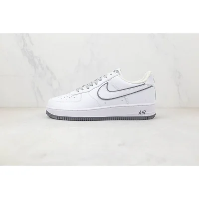 Nike Air Force 1 Low "White/Wolf Grey" фото № 2