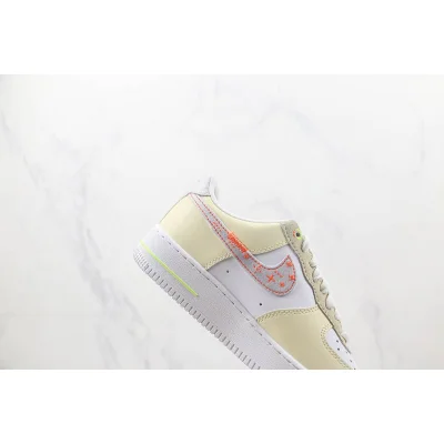 Nike Air Force 1 07 "Just Stitch It /White/Shade Green" фото № 3