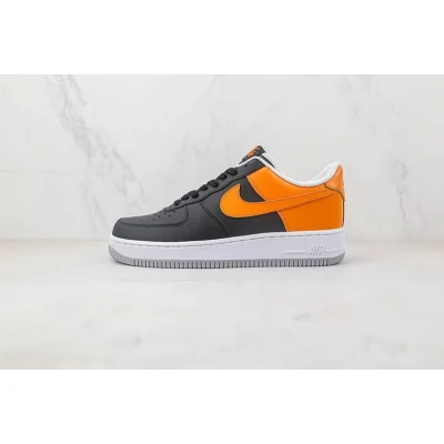 Nike Air Force 1 Low 07 "Black Kumquat/Light Smoke Grey/Laser Orange" фото № 2