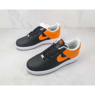 Nike Air Force 1 Low 07 "Black Kumquat/Light Smoke Grey/Laser Orange" фото № 5