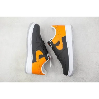 Nike Air Force 1 Low 07 "Black Kumquat/Light Smoke Grey/Laser Orange" фото № 6