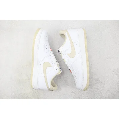 Nike Air Force 1 Low "White/Rattan" фото № 6