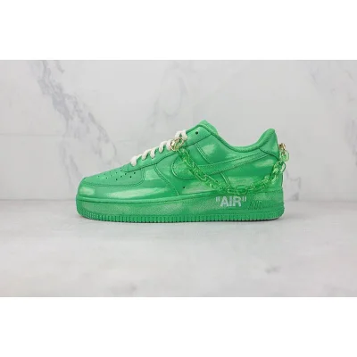 Nike Air Force 1 Low "Neon Green/Chain" фото № 2