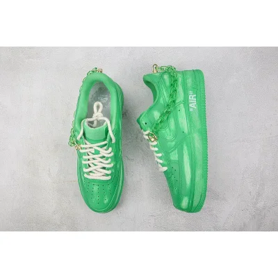 Nike Air Force 1 Low "Neon Green/Chain" фото № 7
