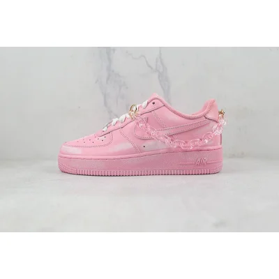 Nike Air Force 1 Low "Neon Pink/Chain" фото № 2