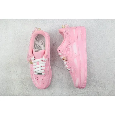 Nike Air Force 1 Low "Neon Pink/Chain" фото № 7