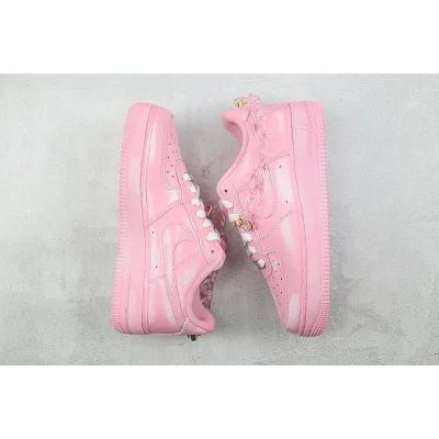 Nike Air Force 1 Low "Neon Pink/Chain" фото № 6