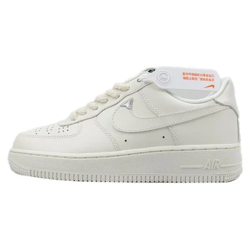 Nike Air Force 1 Low "White/Chromium Swoosh"