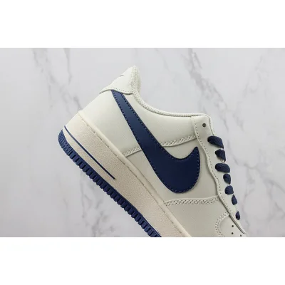 Nike Air Force 1 Low "Cream White/Dark Blue" фото № 3