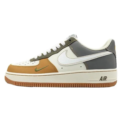 Nike Air Force 1 Low "Brown/Grey/Cream White"
