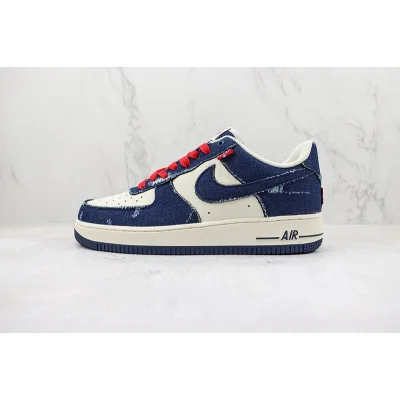 Levi's x Nike Air Force 1 Low "Blue Denim/Cream White" фото № 2 Levi's x Nike Air Force 1 Low "Blue Denim/Cream White" фото № 2