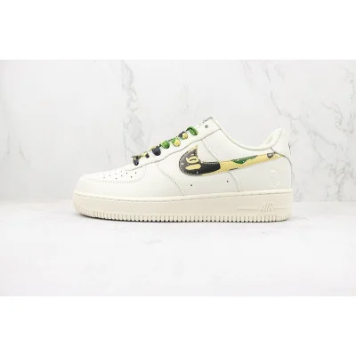 Bape x Air Force 1 Low "Black/Yellow Camo" фото № 2