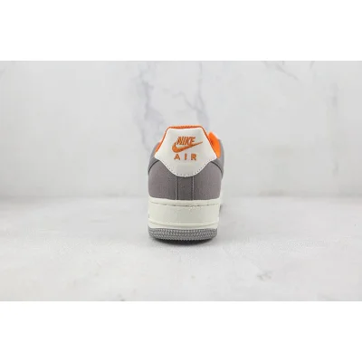Nike Air Force 1 Low "Linen Grey/Orange" фото № 9 Nike Air Force 1 Low "Linen Grey/Orange" фото № 9