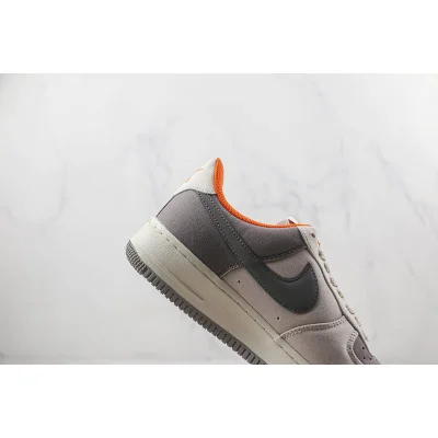 Nike Air Force 1 Low "Linen Grey/Orange" фото № 3 Nike Air Force 1 Low "Linen Grey/Orange" фото № 3