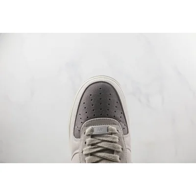 Nike Air Force 1 Low "Linen Grey/Orange" фото № 4 Nike Air Force 1 Low "Linen Grey/Orange" фото № 4