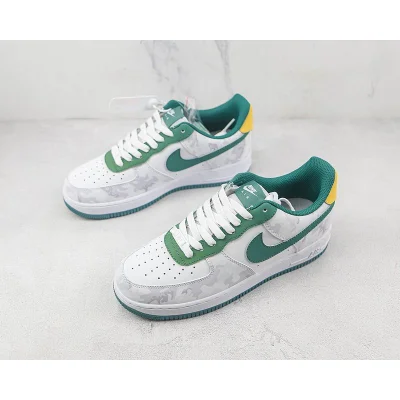Nike Air Force 1 Low "Khaki Grey/University Green/White" фото № 5