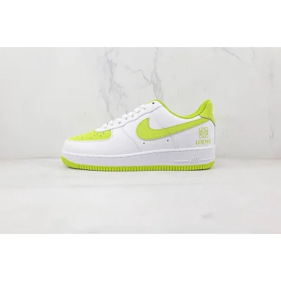 LOEWE x Nike Air Force 1 Low "Lemon Green/White" фото № 2