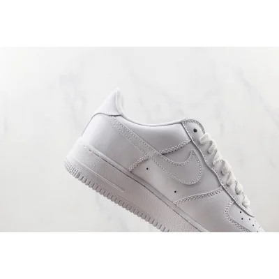 Supreme x Nike Air Force 1 Low "White/Mini-logo Red" фото № 3