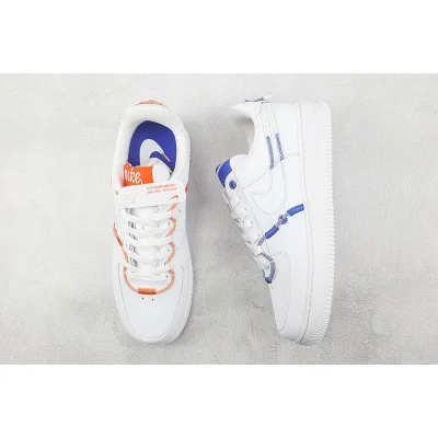 Nike Air Force 1 Low "Safety Blue/Orange" фото № 6