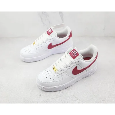 Nike Air Force 1 Low "White/Noble Red" фото № 5