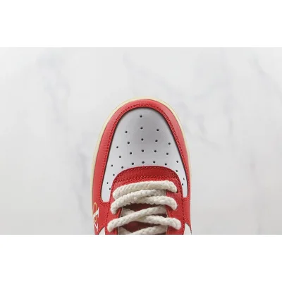 Nike Air Force 1 Low "Good Bye Christmas Red/White" фото № 4