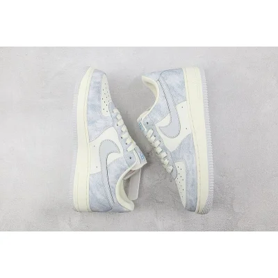 Nike Air Force 1 Low "Rock/Light Blue/Cream" фото № 7