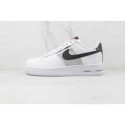 Nike Air Force 1 Low "Mesh Pocket White/Black" фото № 2