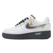 Louis Vuitton x Nike Air Force 1 Low "White/Grey/Monogram"