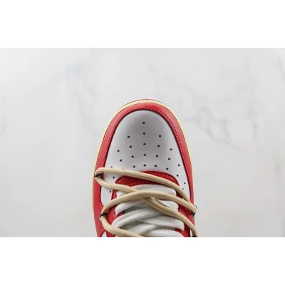 Nike Air Force 1 07 Low "University Red/White" фото № 3
