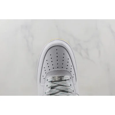 Nike Air Force 1 07 Low "White/Blue/Yellow" фото № 3