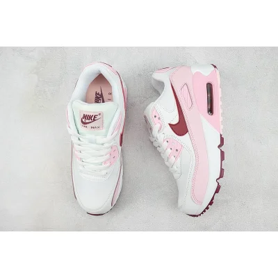 Nike Air Max 90 "White/Pink/Burgundy" фото № 6