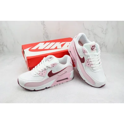 Nike Air Max 90 "White/Pink/Burgundy" фото № 7