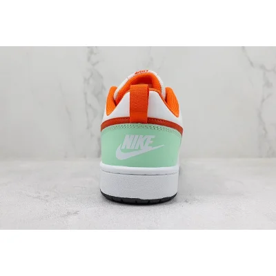 Nike Court Borough Low 2 "Mint Green/White/Orange" фото № 9