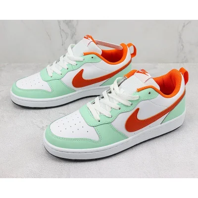Nike Court Borough Low 2 "Mint Green/White/Orange" фото № 5