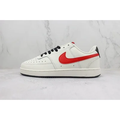Nike Court Vision Low "White/Red" фото № 2