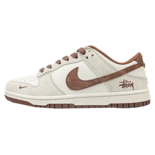 Stussy x Nike Dunk Low "Plum/Coconut Milk"