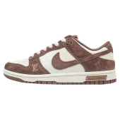 Louis Vuitton x Nike Dunk Low "Callie Brown/Cream White"